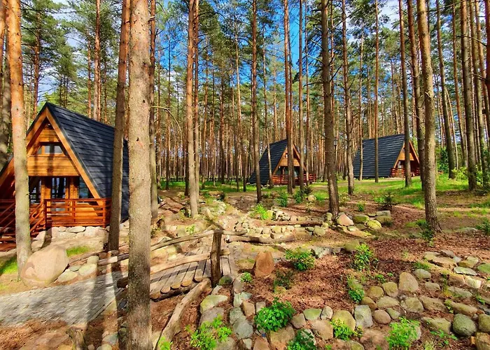 Semesterbostad Osada Swory W Lesie Nad Jeziorem